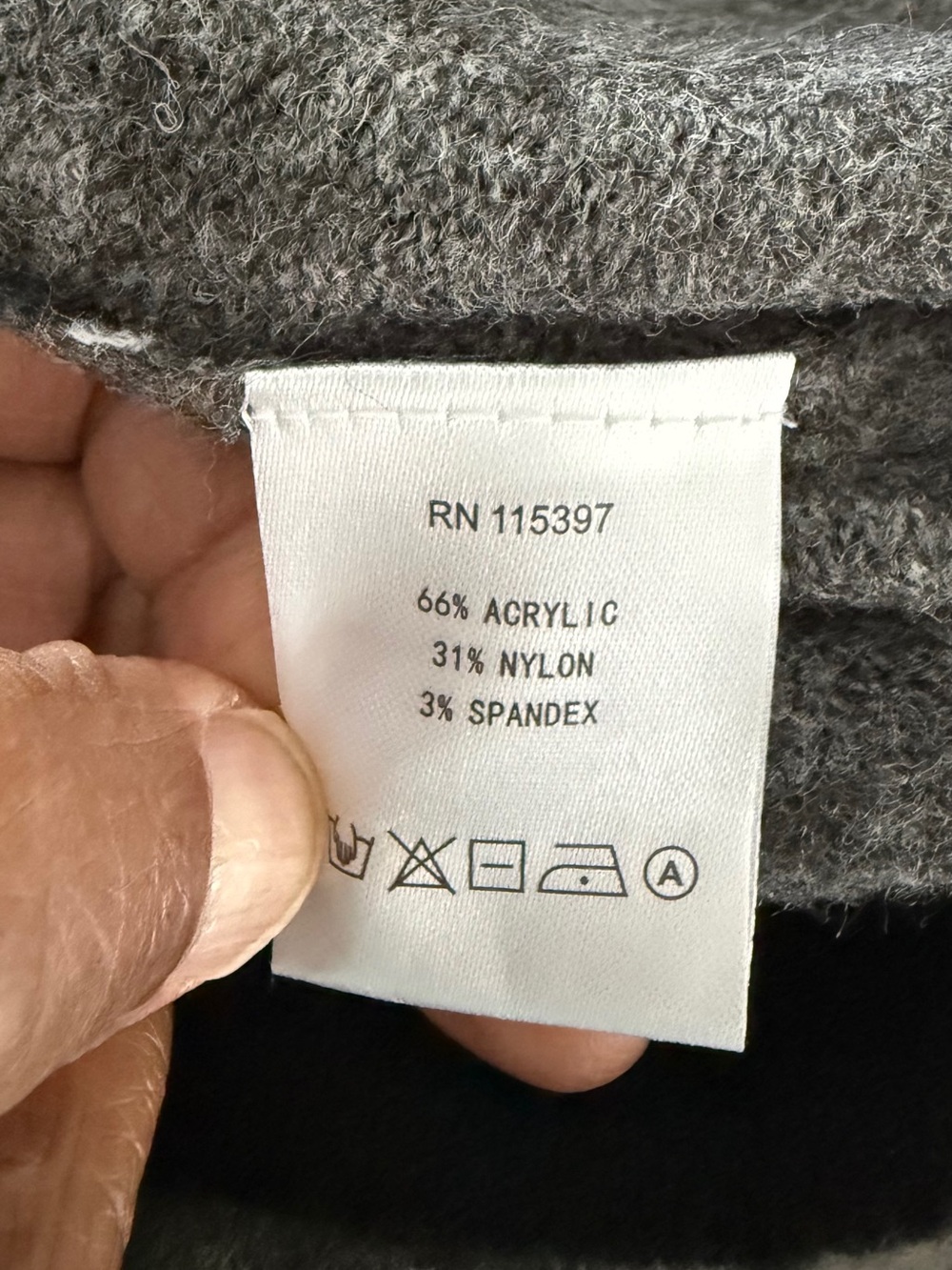 Sutton Studio Gray Cable-Knit Zip Hoodie - Picture 5 of 9